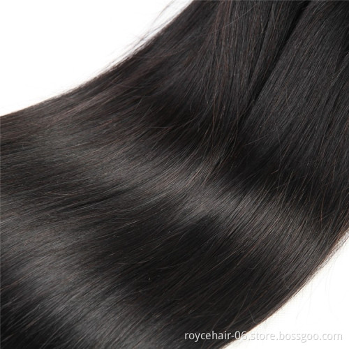 All Real unprocessed Indian Raw Virgin Hair weave  silky straight  Human Hair Extensions